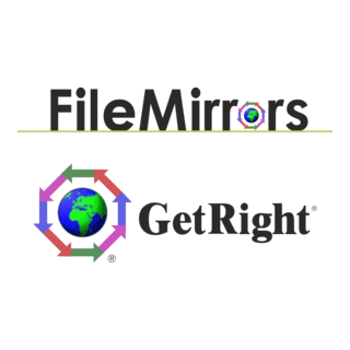 FileMirrors / GetRight Logo PNG Vector