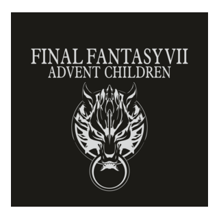 Final Fantasy VII Advent Children (lobo) Logo PNG Vector