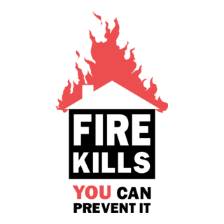 Fire Kills Logo PNG Vector