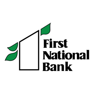 first National Bank one Logo PNG Vector