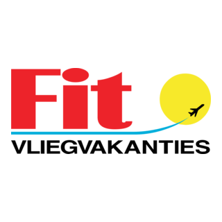 Fit Vliegvakanties Logo PNG Vector