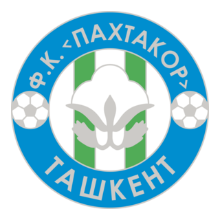 FK Pakhtakor Tashkent 70's - 80's Logo PNG Vector