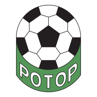 FK Rotor Volgograd 80's Logo PNG Vector