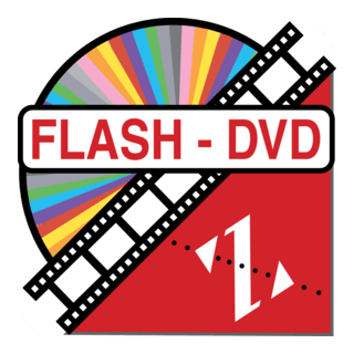 Flash-DVD Logo PNG Vector