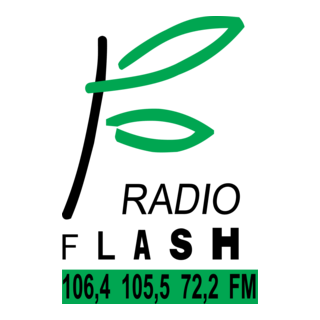 Flash Radio Logo PNG Vector