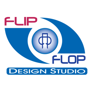 Flip-Flop Design Studio Logo PNG Vector