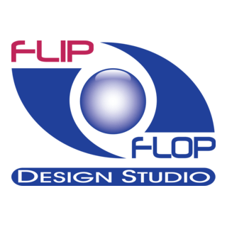 Flip Flop Logo PNG Vector