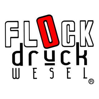Flockdruck-Wesel Logo PNG Vector