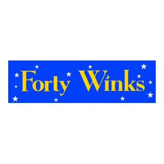 Forty Winks Logo PNG Vector