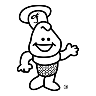 Fosters Freeze Mascot Logo PNG Vector