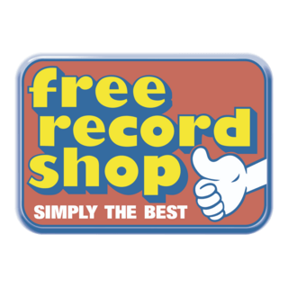Free Record Shop Logo PNG Vector