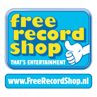 Free Record Shop Logo PNG Vector
