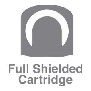 Full Shielded Cartridge Logo PNG Vector