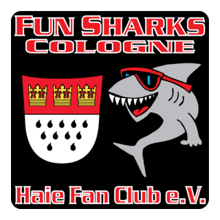 Fun Sharks Cologne Logo PNG Vector