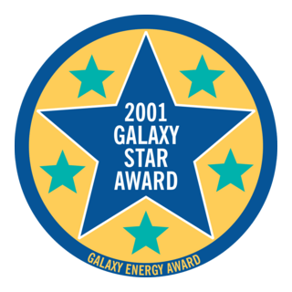 Galaxy Star Award 2001 Logo PNG Vector