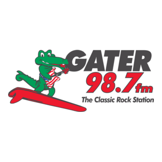 Gater 98.7 FM Logo PNG Vector
