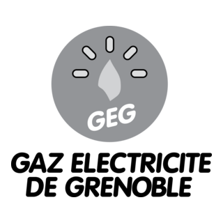 GEG Gaz Electricite de Grenoble Logo PNG Vector
