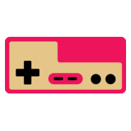 Famicom Pad Logo PNG Vector