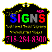 famous neon & signs Logo PNG Vector
