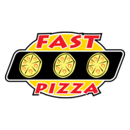 Fast Pizza Logo PNG Vector