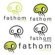 Fathom Clothing Logo PNG Vector