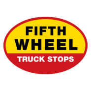Fifth Wheel Truck Stop Logo PNG Vector
