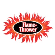 Flame-Thrower Logo PNG Vector