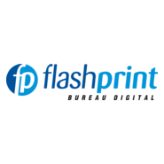 Flash Print Logo PNG Vector