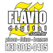 Flávio Digital Logo PNG Vector