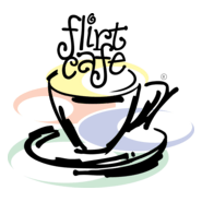 Flirt Cafe Logo PNG Vector