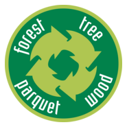 Forest tree parquet wood Logo PNG Vector