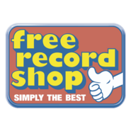 Free Record Shop Logo PNG Vector