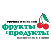 Frukty & Producty Logo PNG Vector