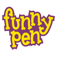 Funny Pen Logo PNG Vector
