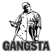 Gangsta Logo PNG Vector