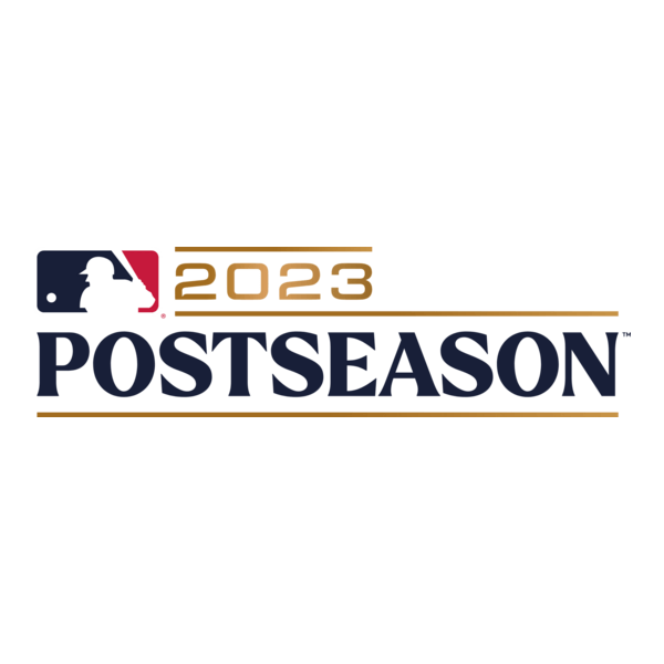 2023 MLB Postseason Logo PNG Vector