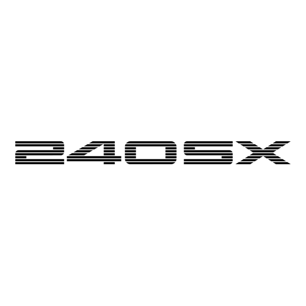 240SX (Nissan S13) badge Logo PNG Vector