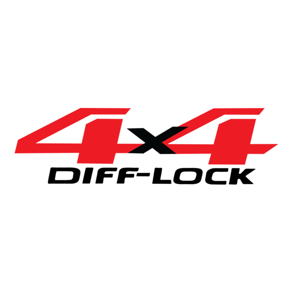 4X4 DIFF-LOCK Logo PNG Vector (AI) Free Download