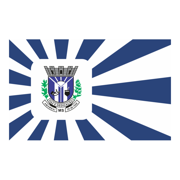 BANDEIRA AMAMBAI-MS Logo PNG Vector