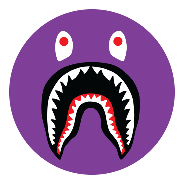 Bape Shark Logo PNG Vector