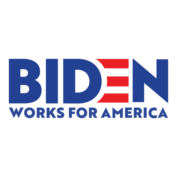 Biden Works For America Logo PNG Vector