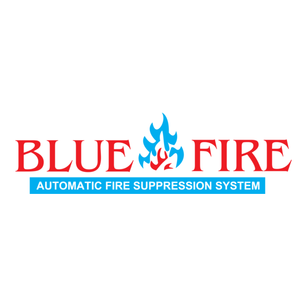 Blue Fire Logo PNG Vector