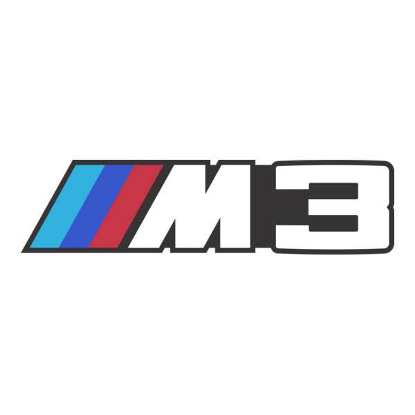 BMW M3 Logo PNG Vector