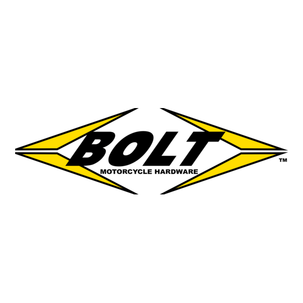 Bolt Motorcycle Hardware Logo PNG Vector