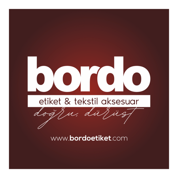 Bordo Etiket Logo PNG Vector