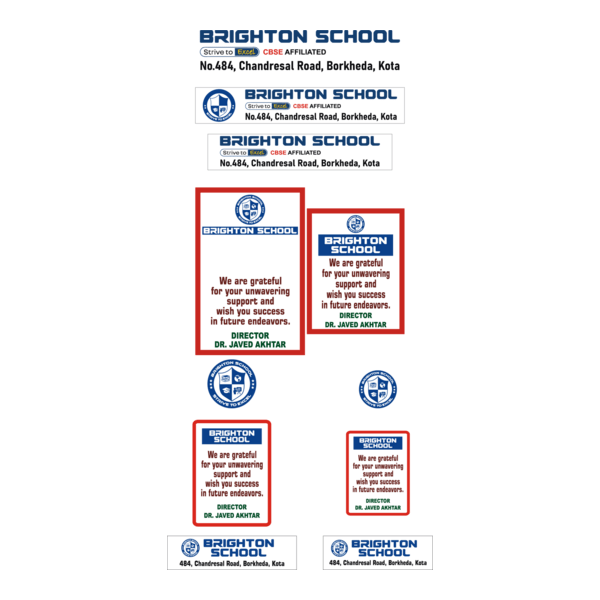 Brighton School Kota Logo PNG Vector