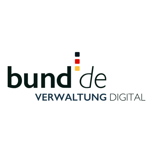 Bund.de Verwaltung digital Logo PNG Vector