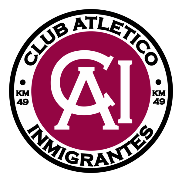 Club Atlético Inmigrantes de Kilómetro 49 Ojo Logo PNG Vector