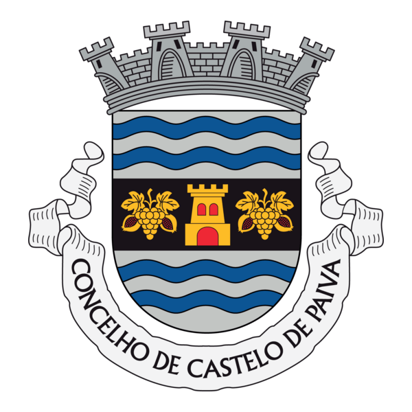 Concelho de Castelo de Paiva Logo PNG Vector