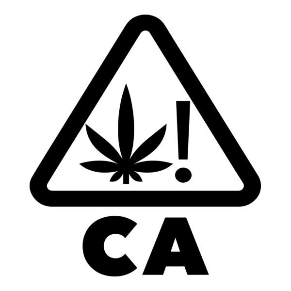 Contains Cannabis Logo PNG Vector